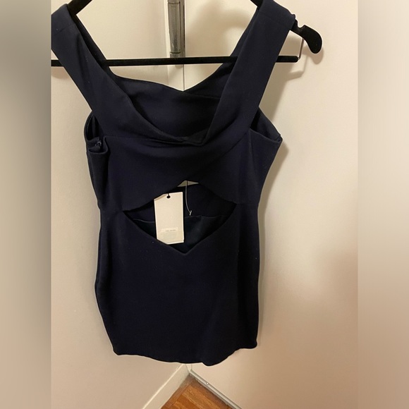 BEC & BRIDGE dress new with tags size 4 cut-out dress navy XS/S - Picture 10 of 11